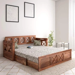 Wooden Sofa Cum Bed