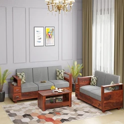 Wooden Seater Sofa Set