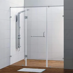 Cera Bathroom Glass Partition, Long sightlines, size