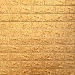 Pvc Foam Wallpaper, 3d texture, ecofriendly materials