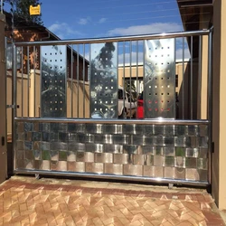 Steel Sliding Gate, Cost effective, high security