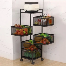 Kitchen Storage Rack, Long lasting, 3 layer, colored