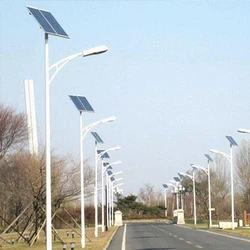 Solar Single Arm Street Lights, Battery 40 ah