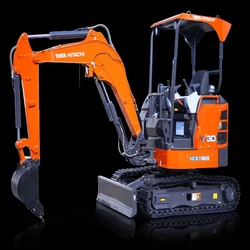 Mini Jcb Poclain, River side working area