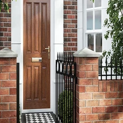 External Hardwood Front Doors, Exterior hinges