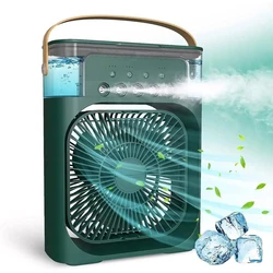 Portable Air Conditioners Fan, 7 colors light, 3 speed
