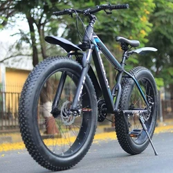 Fat Tyre Gear Cycle, Stable and comfortable seat
