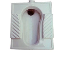 Rectangle Ceramic Indian Toilet Seat, Squatting pans type