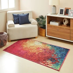 Rectangular PVC Carpets textile floor cover typically