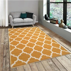 Yellow Rug Living Room, warm and beautiful