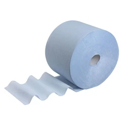 Jumbo Blue Roll, Recycled or virgin paper type