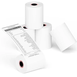 Receipt Pos Paper Roll, Easy to install, natural beige
