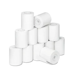 Plain White Paper Billing Roll, Regular size,waterproof