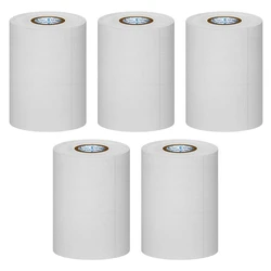 White Pos Thermal Paper Rolls, Wood pulp material