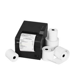 POS Cash Register Paper Rolls, Easy to use, white