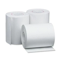 Paper Ticket Paper Roll, 80 to 120 gsm, plain pattern