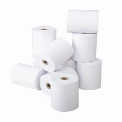 Plain Thermal Paper Roll, Premium quality, 25 mtr