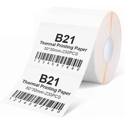 Waterproof Barcode Sticker Roll, Oil-resistant