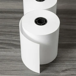 Long-Lasting ATM Thermal Paper Roll, fade-resistant coating