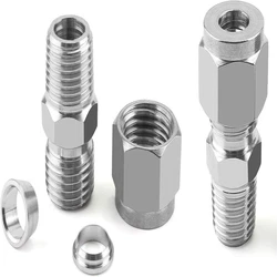ss 304 black ferrule fittings, Oxidized finish
