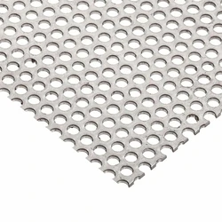 316 SS Perforated Sheet, Multi-pattern punched steel