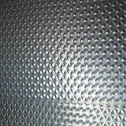 316 SS Embossed Sheet, Raised dot surface type