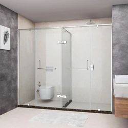 Openable Shower Partition 