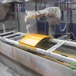 Automatic Spray Painting Booth — 220V Voltage 3 6kw Power