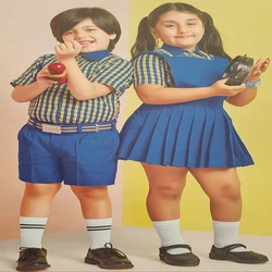 Cotton Kids School Uniform — Summer season shirt type
