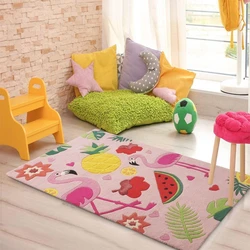 Kids Woolen Tufted Carpet — Washable bedroom
