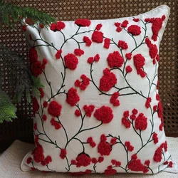 Flower Cushion Cover