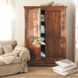 Solid Wood Wardrobe