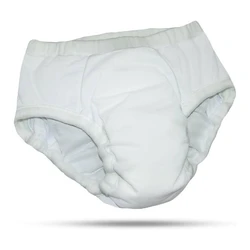 White Adult Diaper — Pure cotton disposable type