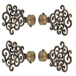 Zinc Curtain Finials