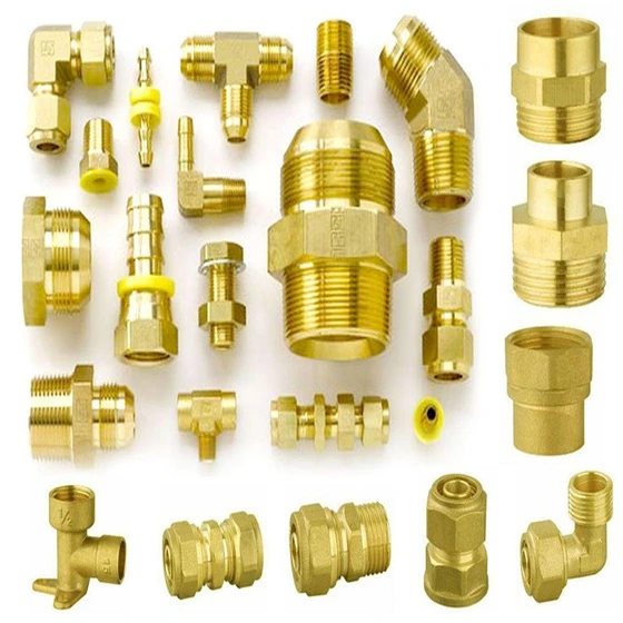 Brass Forged Component — Nickel Finish Hot Rolled