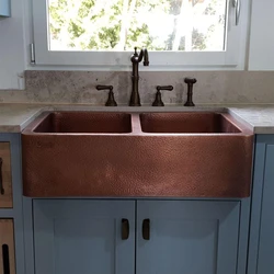 Copper Kitchen Sink