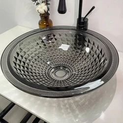 Designer Glass Bowl