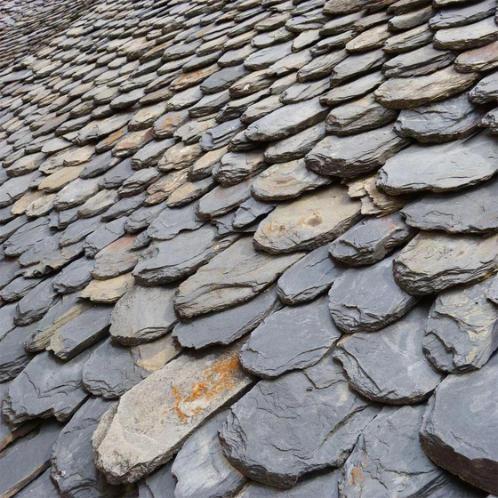 Slate Roof Tiles — Polished finishing natural surface