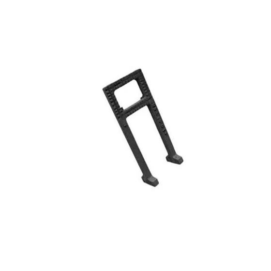 Footstep — Polished Iron Material Black Color