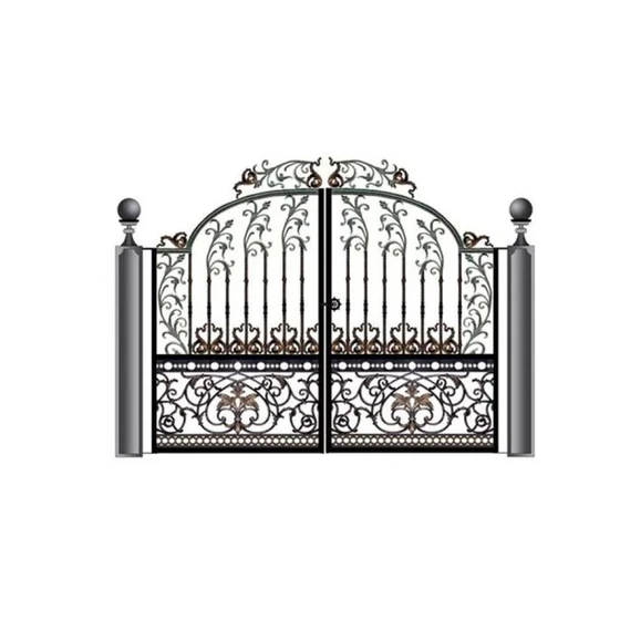 Designer Gate Casting — Polished finish Shot Blasted