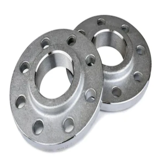 Industrial Ms Flange — Round shape brown color