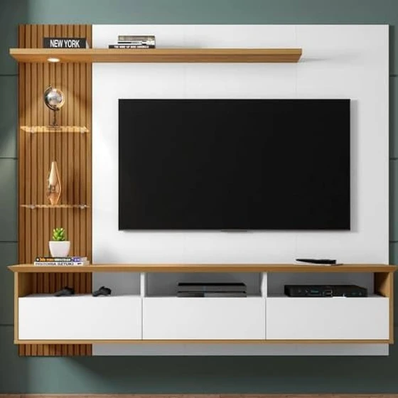 Plywood TV Wall Unit — sandwich panel material