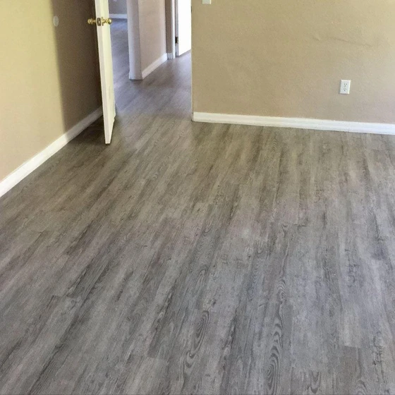 Plain PVC Floorings — Grey color rectangle shape