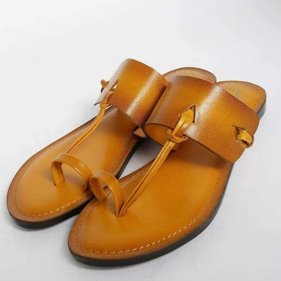 Ladies Leather Sandal — Comfortable Style Quick Drying