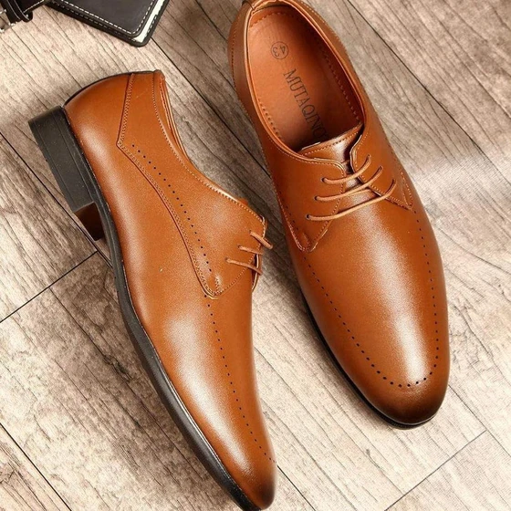 Formal Leather Shoes — Soft And Round Shape Anti Odor