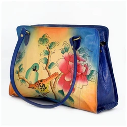 Hand Painted Leather Bags