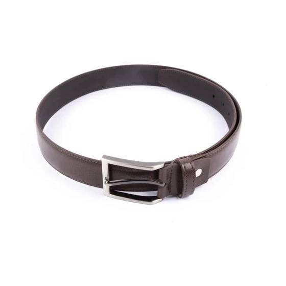 Leather Hub Belt — Polished finishing plain