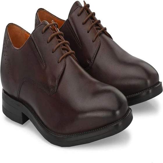 Derby Genuine Leather Shoes — Anti static sole