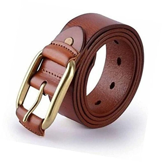 Leather Synthetic Belt — Custom buckle business