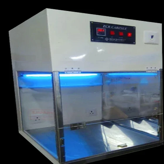 PCR Work Station — Hospital equipment usage Polished